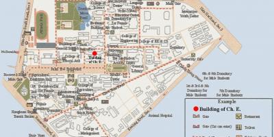 Nazio taiwan unibertsitatea campus mapa